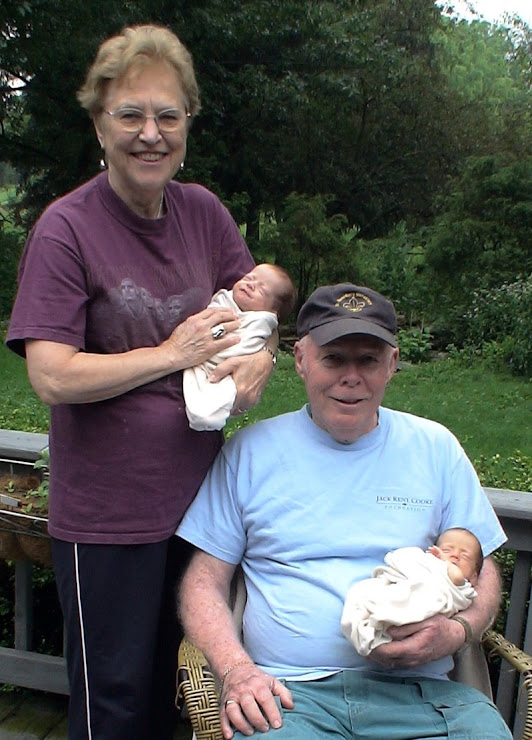 The paternal grandparents beam