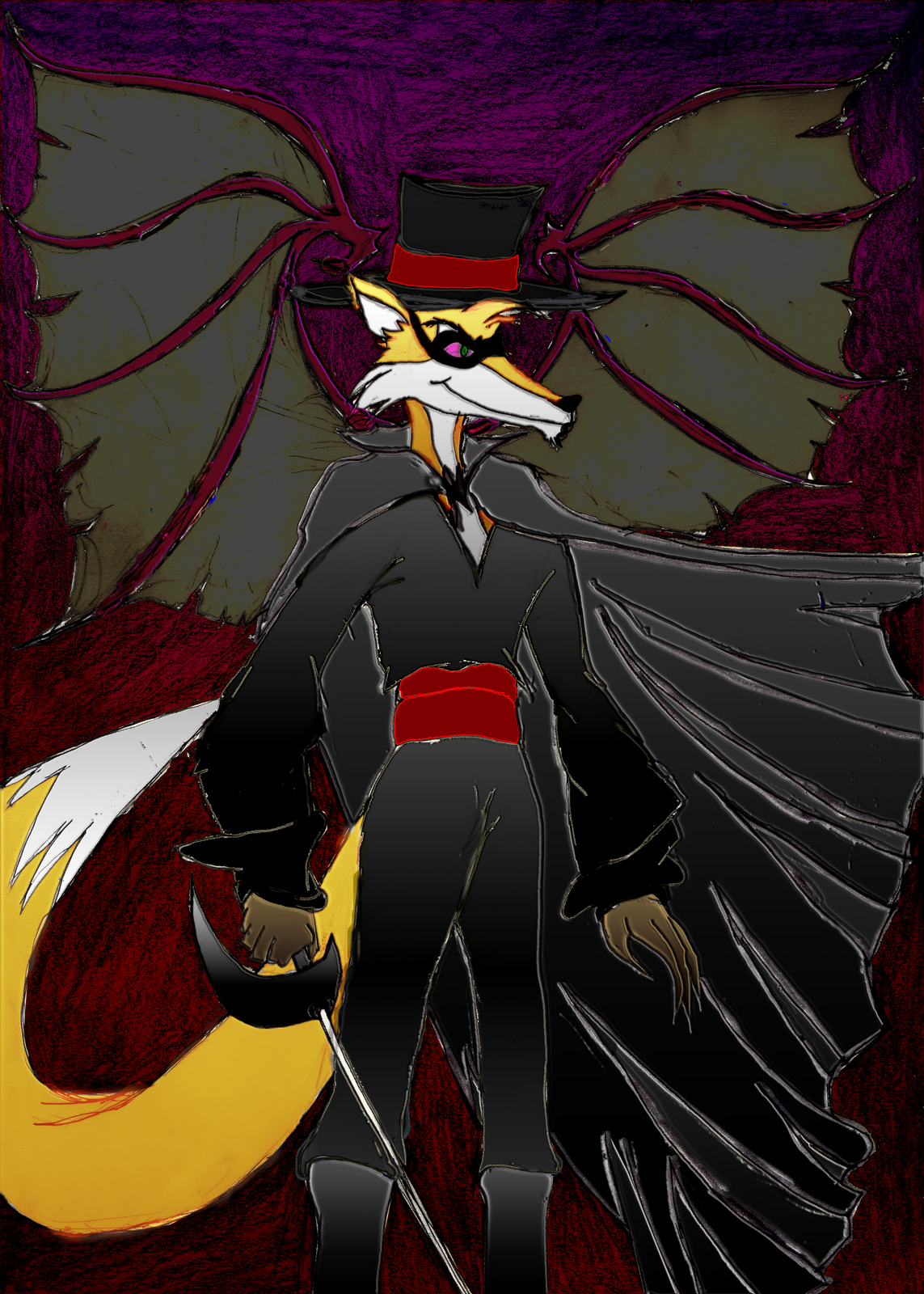 De Eval Red Eye: ARISE THE SHADOW DEMON AND THE FOX KING COMETH A.K.A ...