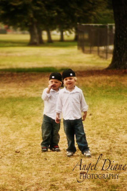 3-year old twin boys