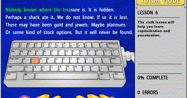 Belajar Sendiri Mengetik Cepat 10 Jari (Game Hiu Type Shark dan Typing