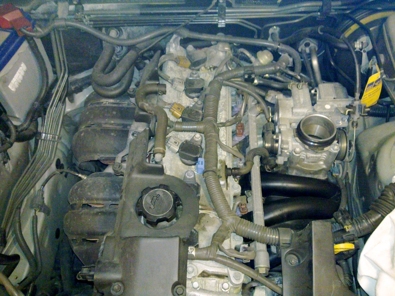 garage spark plugs on Lexus IS200