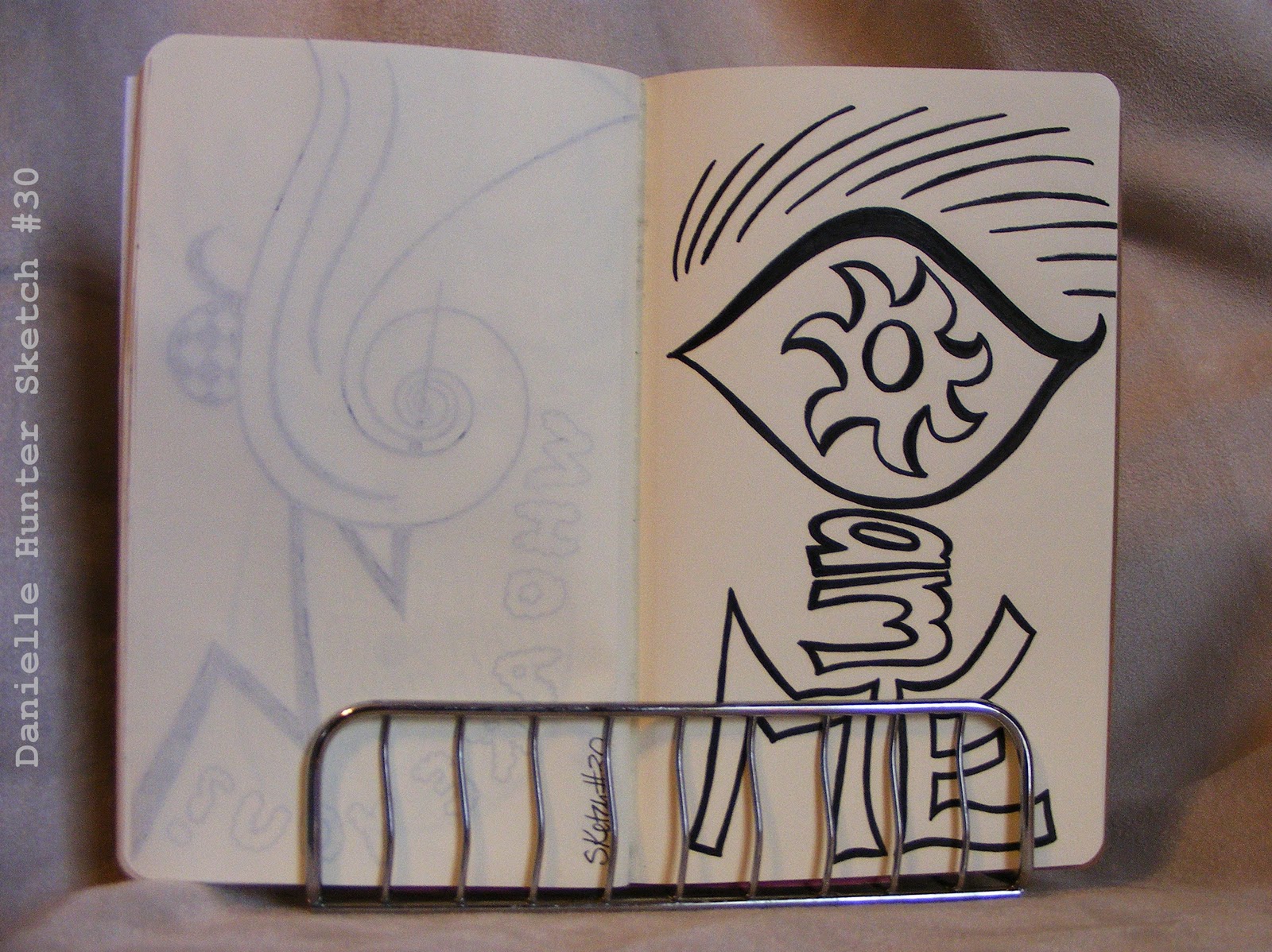 Snap & Scrap The Sketchbook Project 30 Days & 30 Sketches