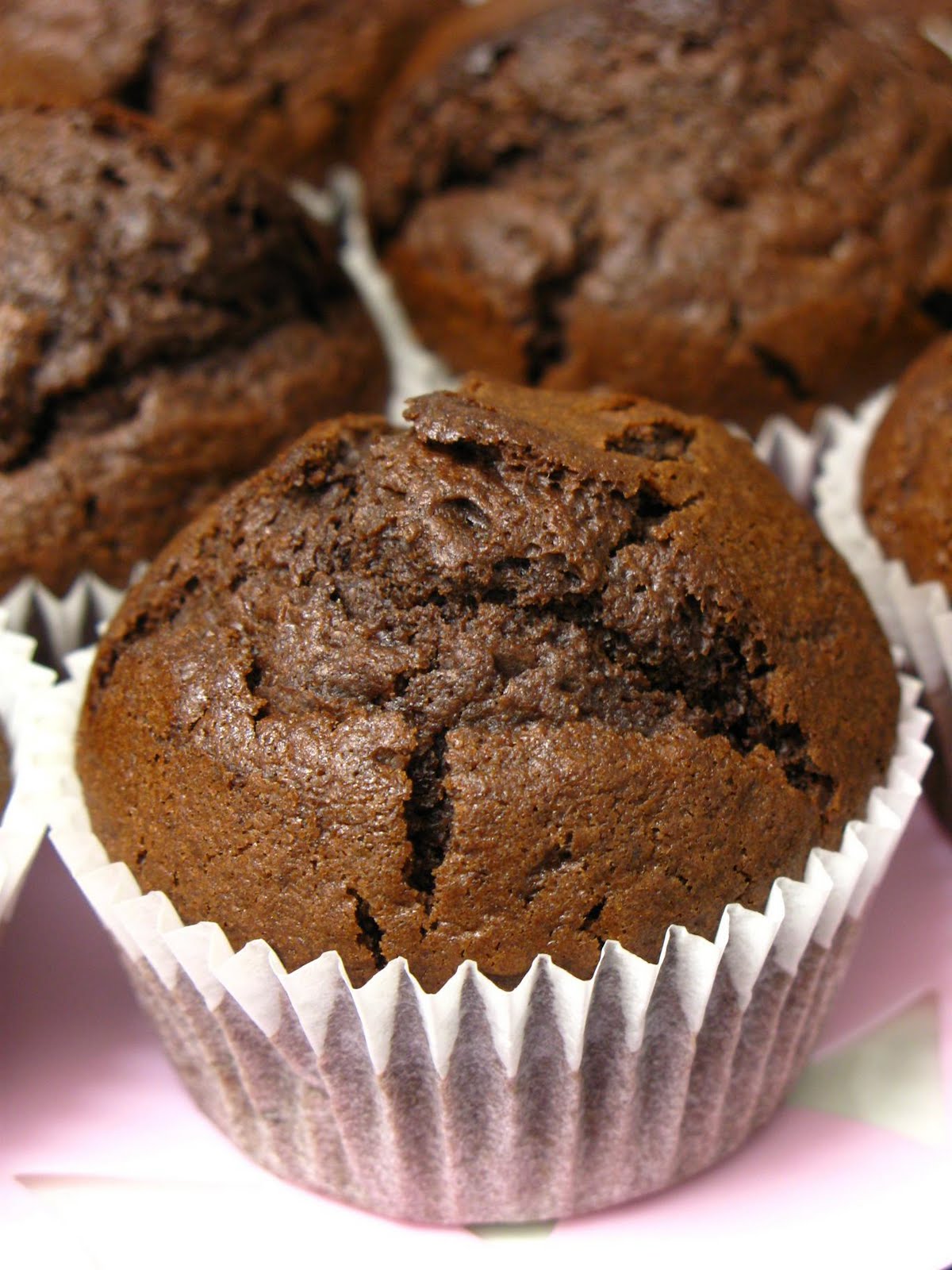 Kooking with K Muffins doble chocolate (receta de Nigella Lawson)