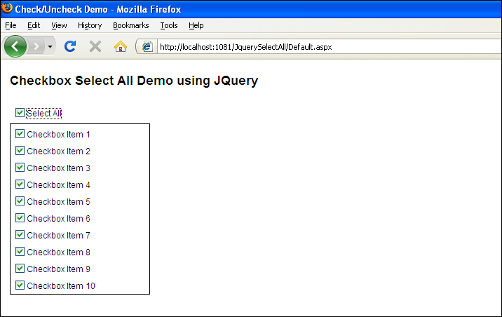 Check/Uncheck All Checkboxes with JQuery | ASP.Net Web Developement ...