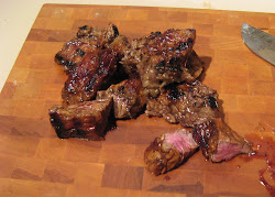 Coke Marinated Steak Tips