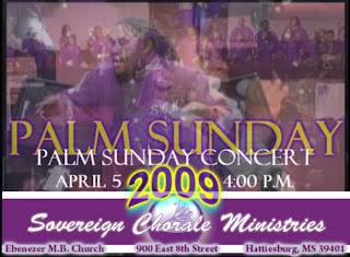 Palm Sunday 2009 concert by Sovereign Chorale Ministries at Ebenezer M.B. Church, Hattiesburg sexy photo