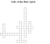 Gifts of the Holy Spirit Wordsearch