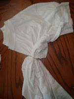 White Folded Shirt