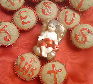 Holy Name of Jesus Cupcakes