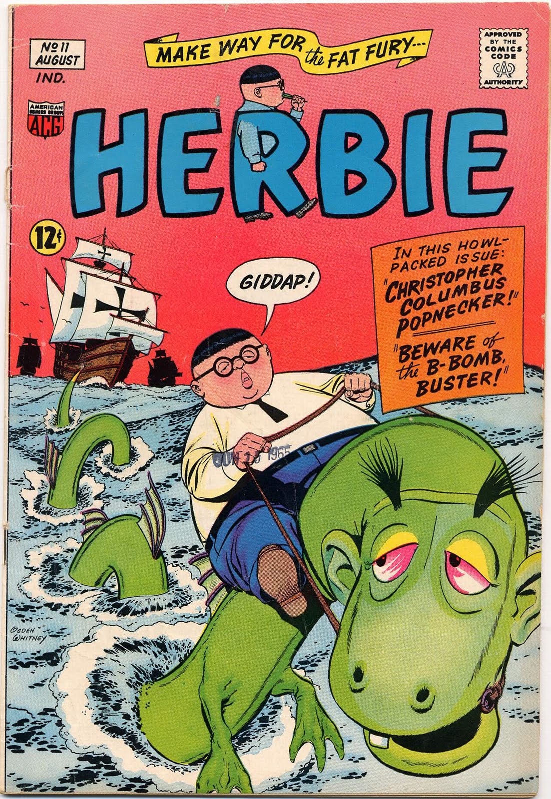 Inside Jeff Overturf's Head Herbie Popnecker Discovers America!