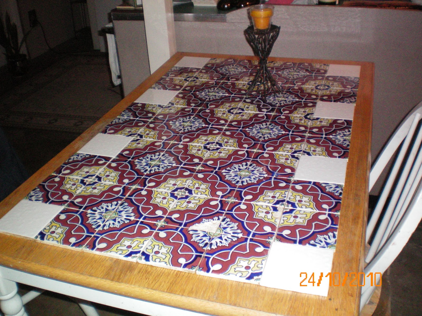 Southwest Cottage Designs Ceramic Tile Table Project Tips