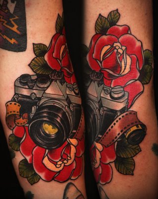Camera Tattoos - for all you Photography Nerds