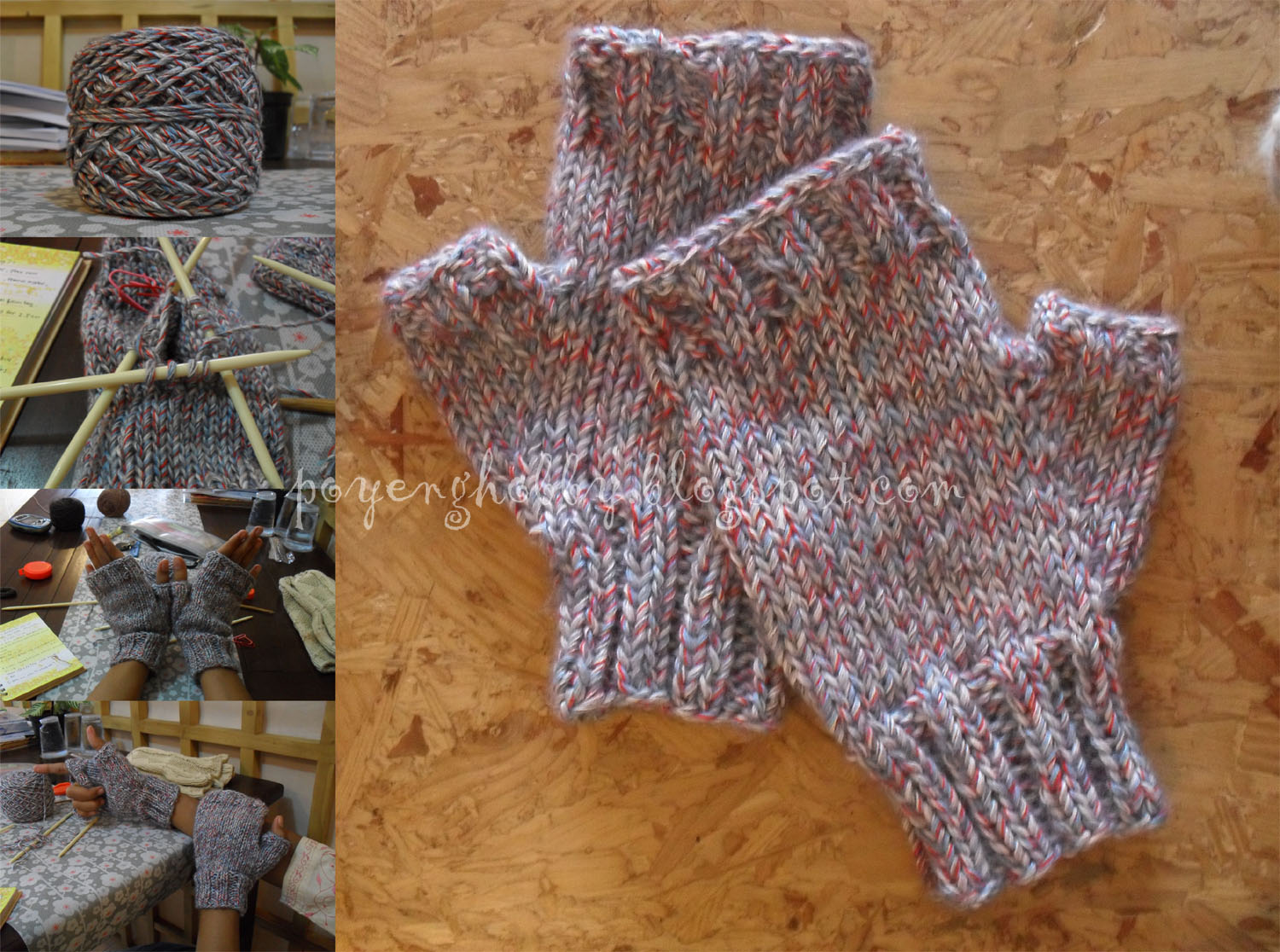 knitting: Pattern Review: Convertible Mittens, aka fingerless