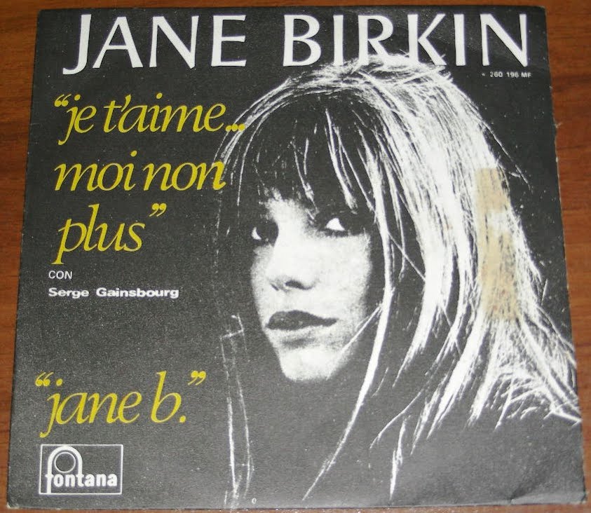Jane Birkin+Serge Gainsbourg, «Je t'aime moi non plus/Jane B.» (SP 260