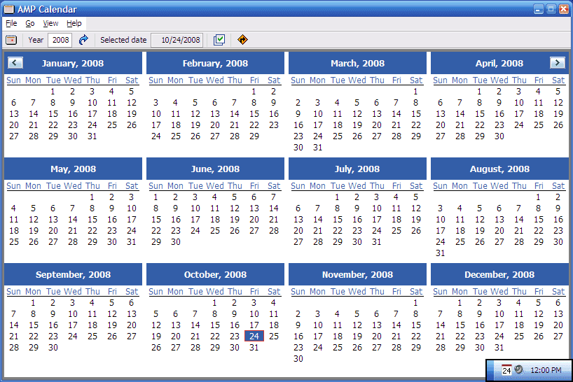 Amp Calender 2 42 ~ Latest Computer Tips And Tricks