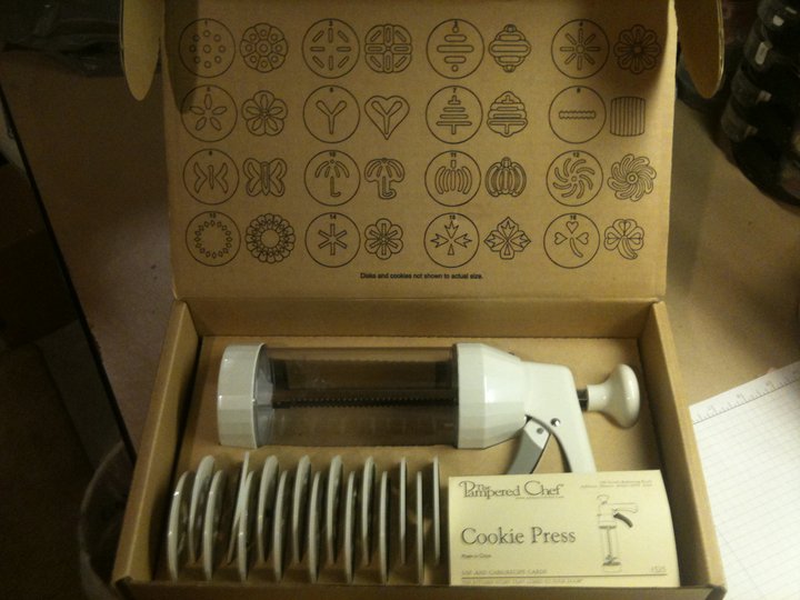 Kami's Blog Auction Pampered Chef Cookie Press