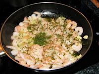 Paste integrale cu creveți