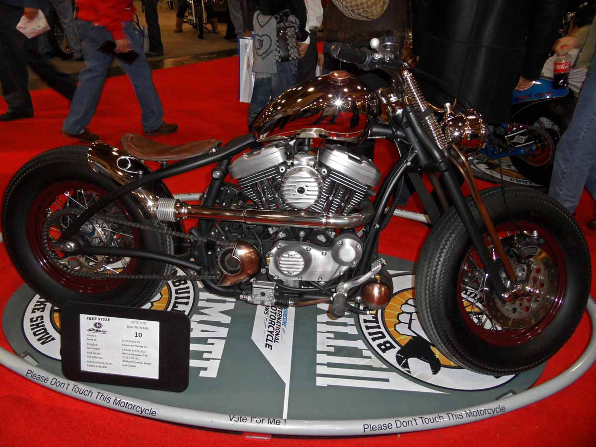 Riding the USA NY Motorcycle show