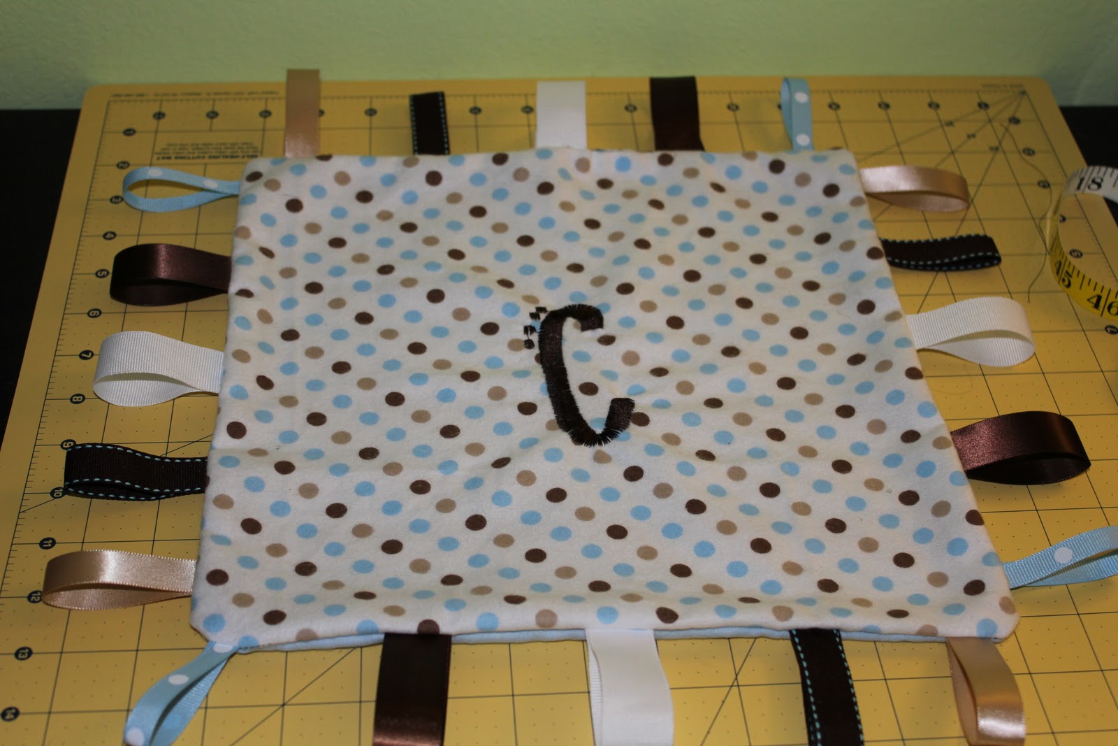 simply made with love Tag Blanket