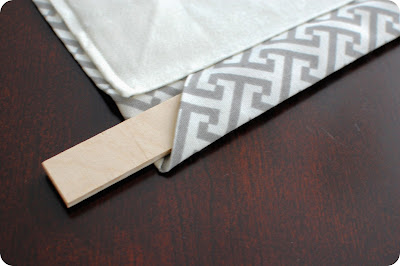 Fully Operational Roman Shade Tutorial