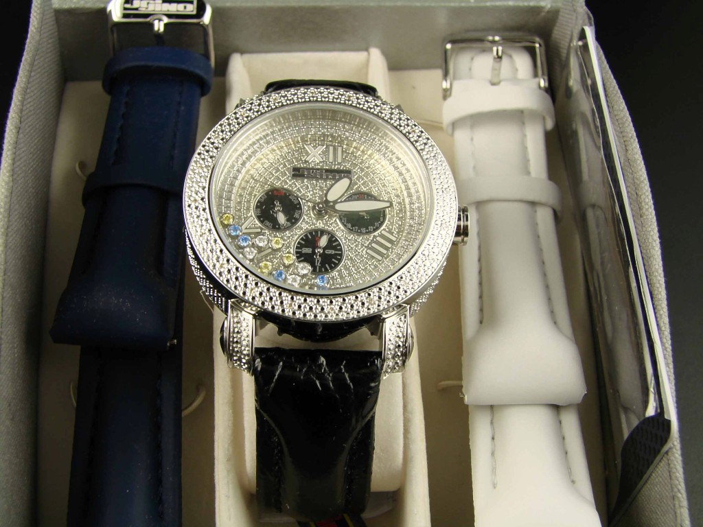new_york_jewels MENS JOJO/JOJINO/JOE RODEO FLOATING SHINE DIAMOND WATCH