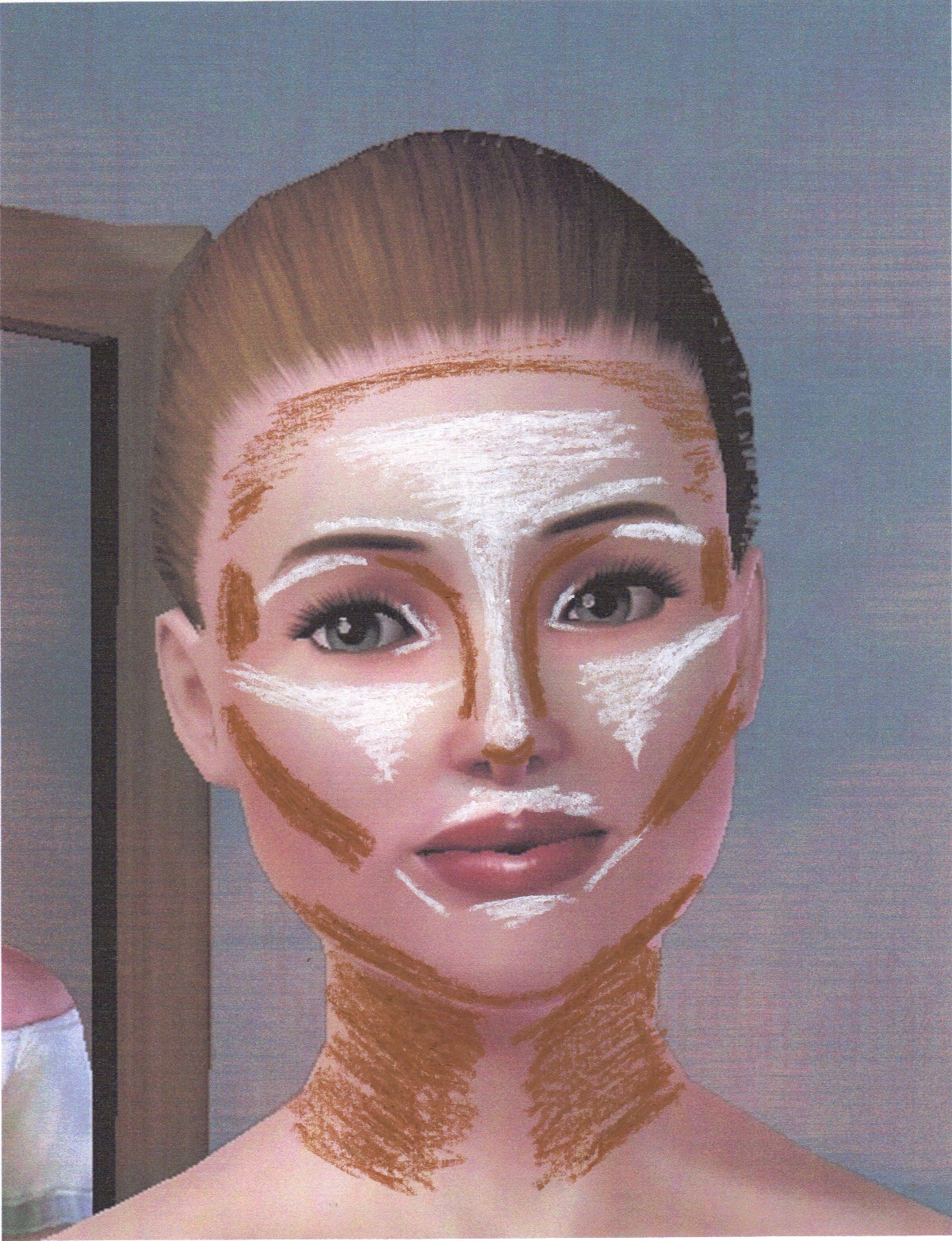 Makeup Contour Diagram - Mugeek Vidalondon