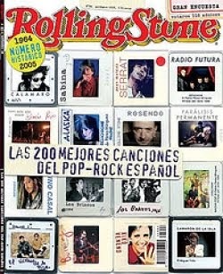 Validación Arcaico vestido Espacio de lo Posible: 200 mejores Canciones del Pop Rock Español segun  Rolling Stones