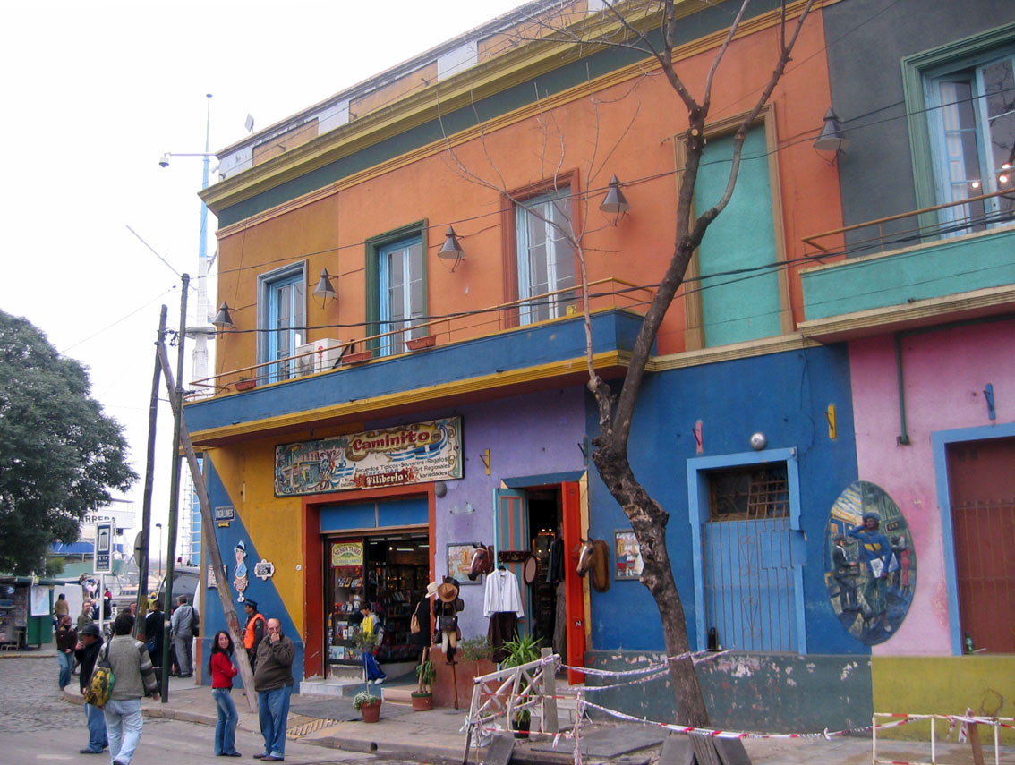 Postales de este lado del mundo La Boca, un barrio y miles de historias