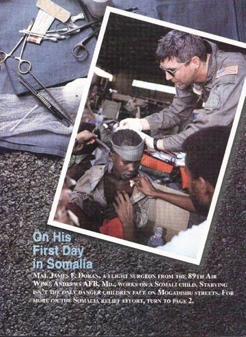Inside Back Cover Photo of Air Force Flight Surgeon