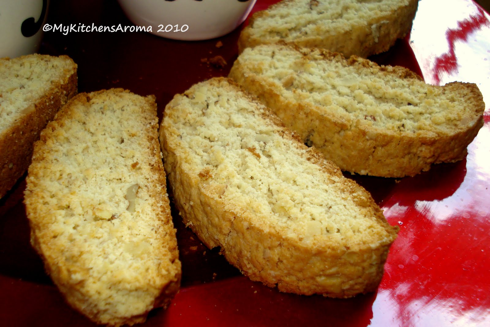 The Sizzling Pan "Sweet Treats" Biscotti with Oats and Nuts