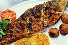 Grilled Golden Trout