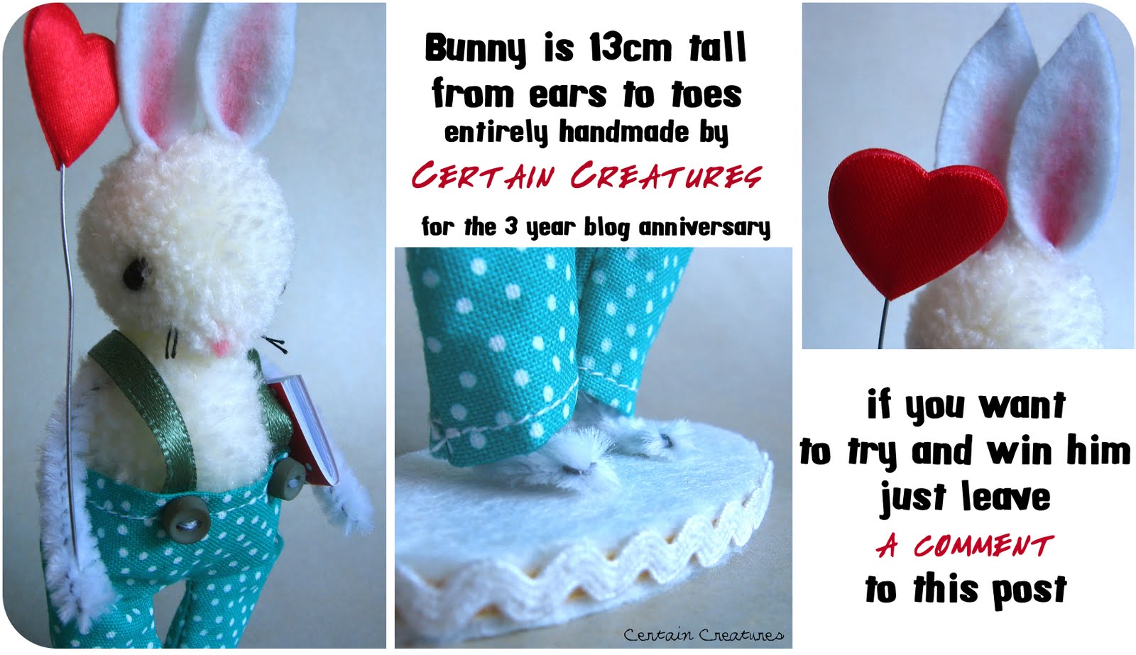 Certain Creatures Bunny Giveaway