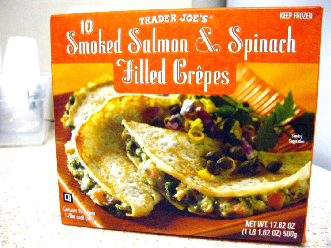 Tingers Tastings Product Review Trader Joe's Smoked Salmon & Spinach