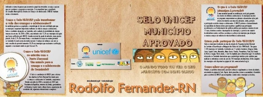 PRO-SELO DE RODOLFO FERNANDES RN