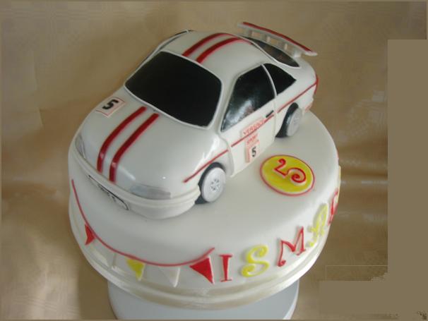 cars cake design. Sports car cake £50