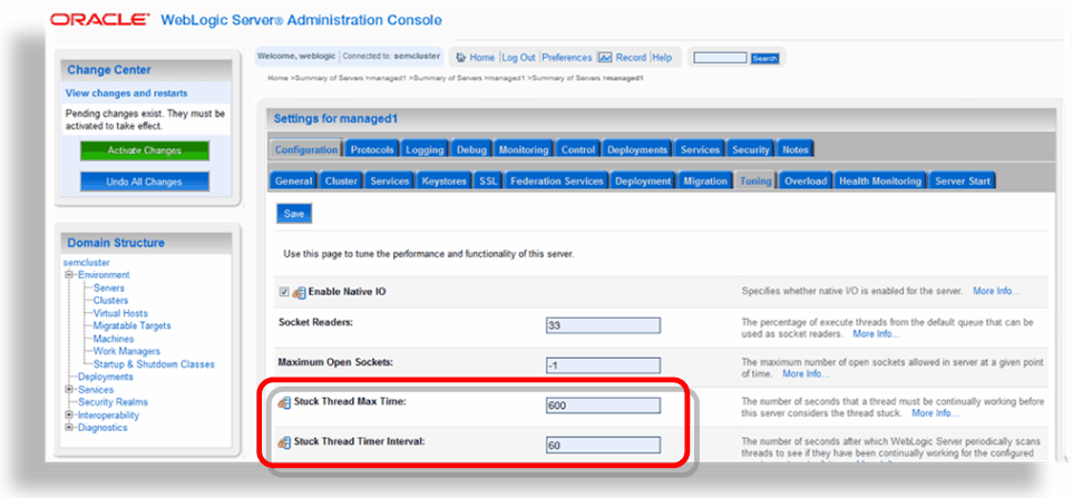 Jean FRANCOIS blog [Weblogic / Java EE / SOA]: WLDF : Stuck Treads ...