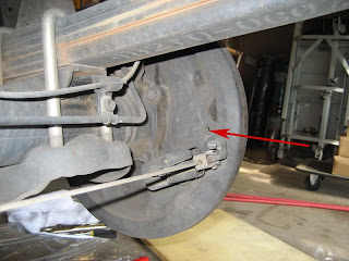 My Toyota Tundra: Upgrading rear brakes on Toyota Tundra 2002