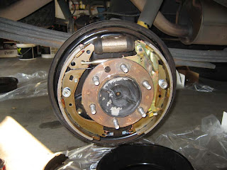 My Toyota Tundra: Upgrading rear brakes on Toyota Tundra 2002