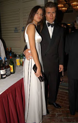 Adriana attends party for White House Correspondents Dinner in 2004 with Prince Wenzeslaus