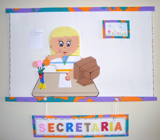 ADRINARTE: Placa de porta em EVA - Secretaria