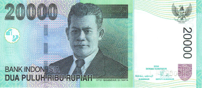Koleksi Uang RI: Th 2004 (rp 20.000)