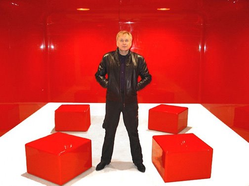 Ian Buckland in The Red Room, Paris