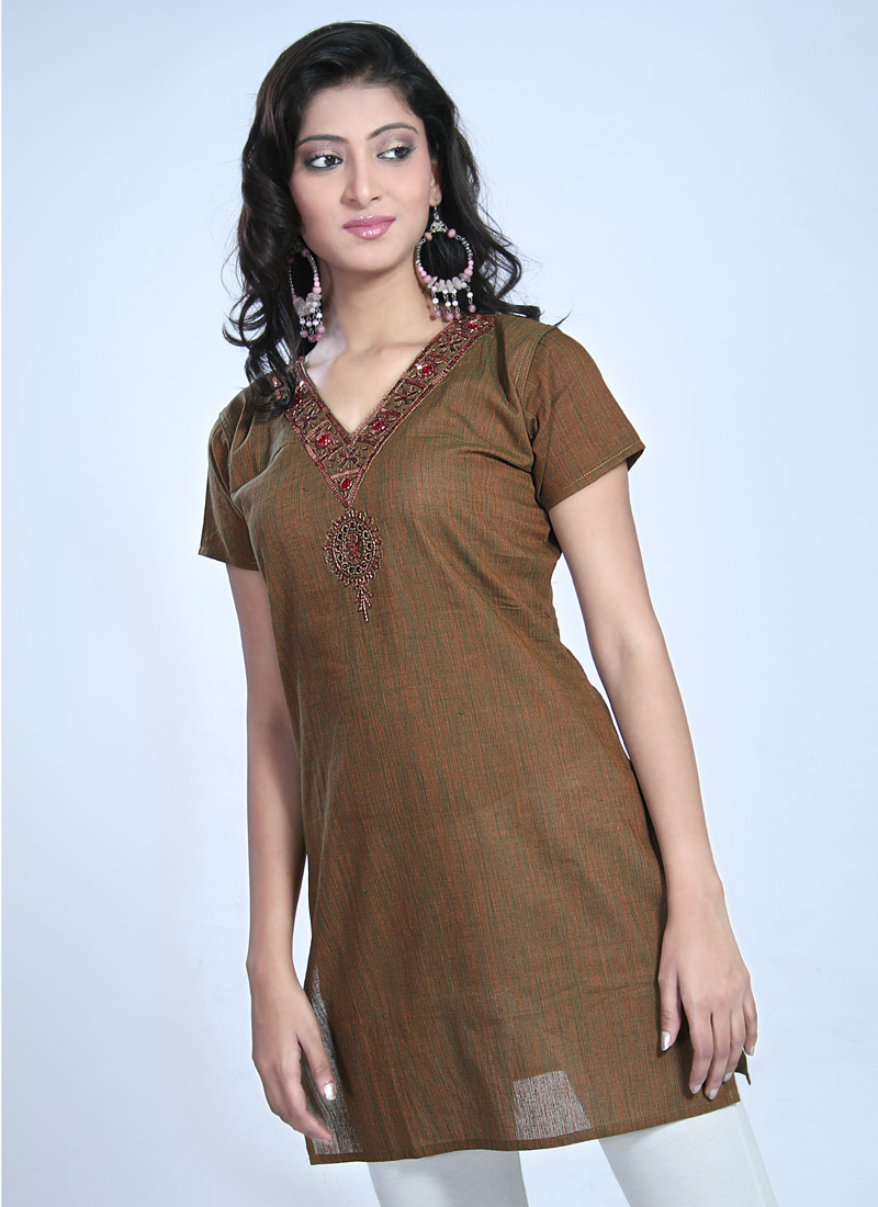 Half sleeve kurti Top fashion blog