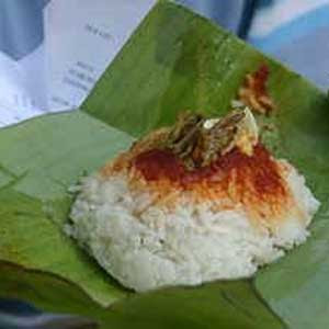 Typical Indonesian Cuisine Nasi Kucing  Traditional 