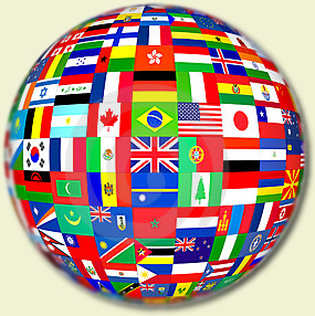 Clique no globo e conheça os países do mundo