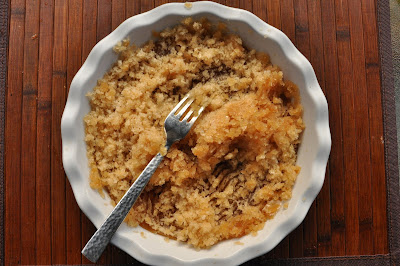 Apple Granita in bowl