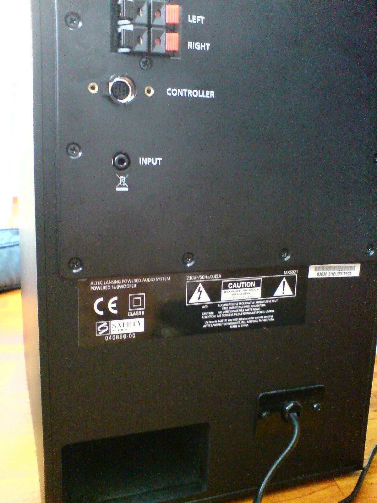 VC's Junk: Altec Lansing MX5021 Modification (Part 1)