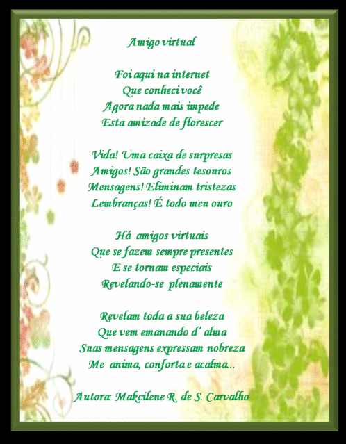 É o que realmente penso...