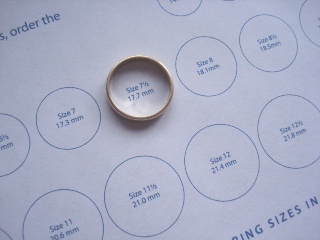 Finger Sizer MM Chart for Rings  Printable ring size chart, Bead size  chart, Ring chart