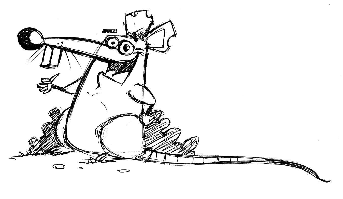 waldomiro neto: rabisco - rato